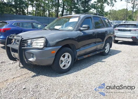 2004 Hyundai Santa Fe Gls z USA, uszkodzony, nr VIN KM8SC73D24U775868